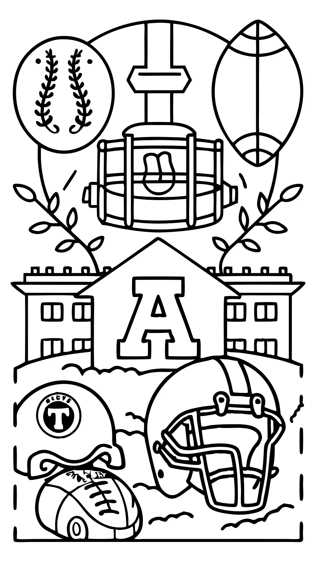 alabama vs tennessee football coloring pages printable